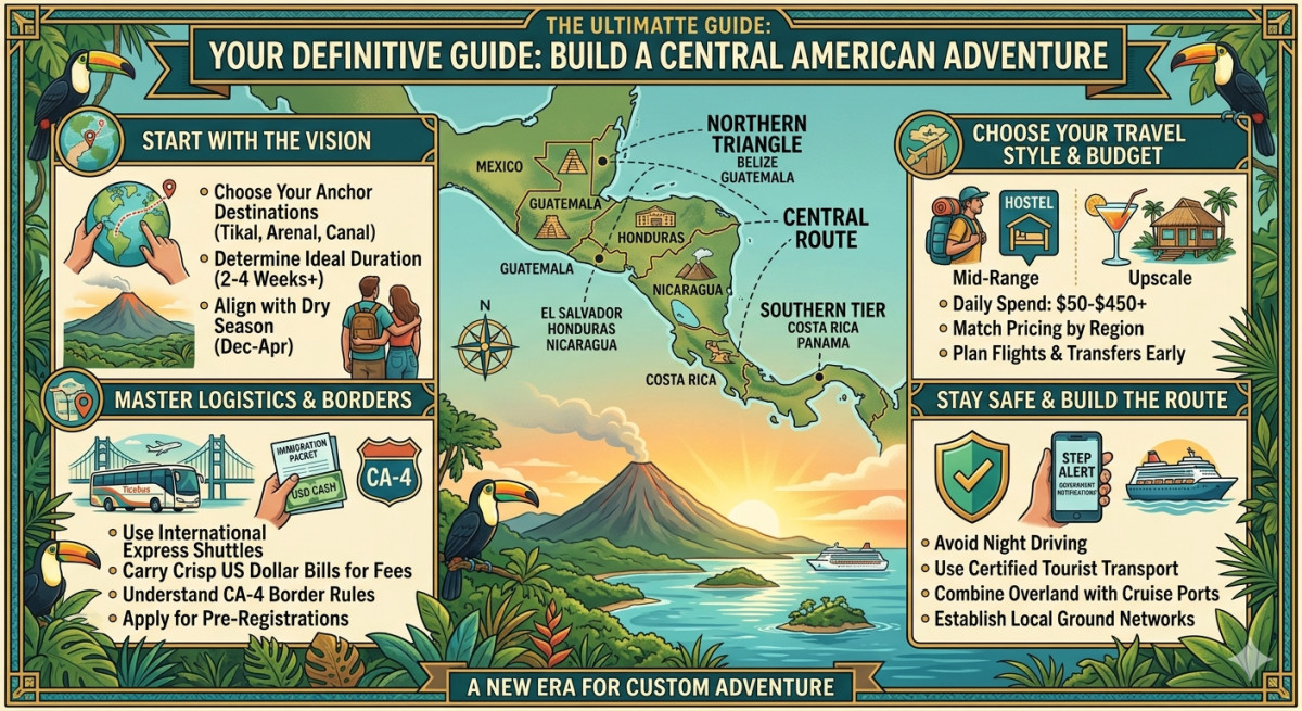 How to Build a Custom Multi-Country Itinerary for Central America