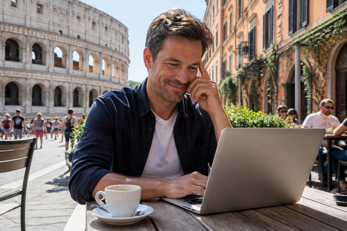 I travel not to escape life, but to give my inbox something to panic about.