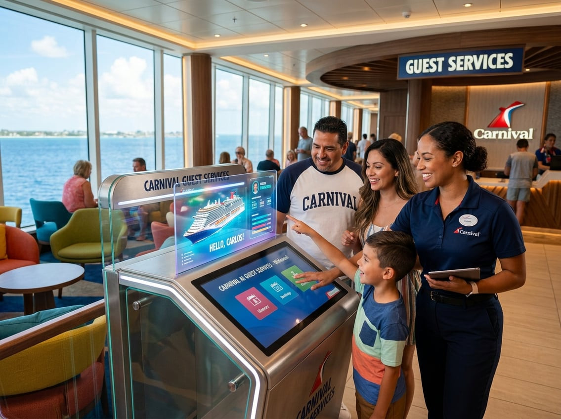 How Carnival Cruise Line Uses AI to Transform Cruising