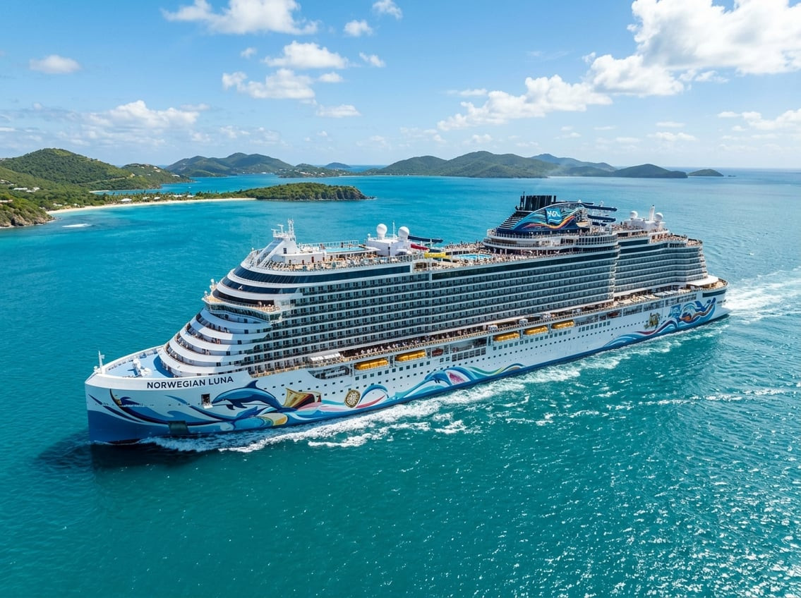 Norwegian Luna Caribbean Debut: New NCL Ship First Look