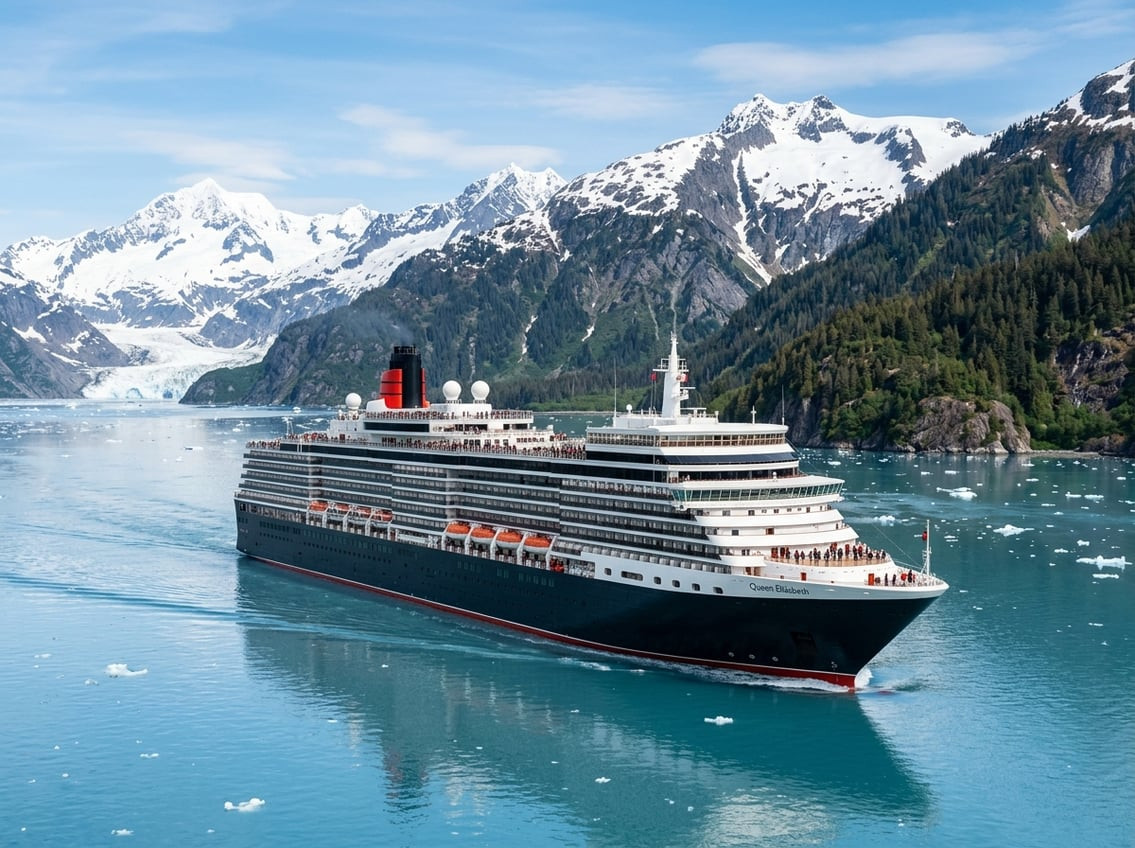 Cunard's Queen Elizabeth Launches Final Alaska Summer Season