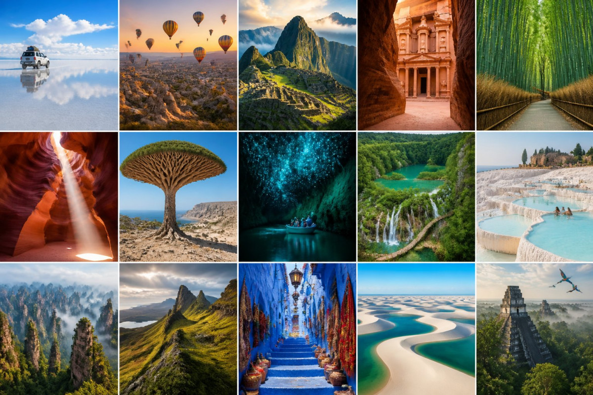 15 Unique Places in the World to Visit Once in Your Life