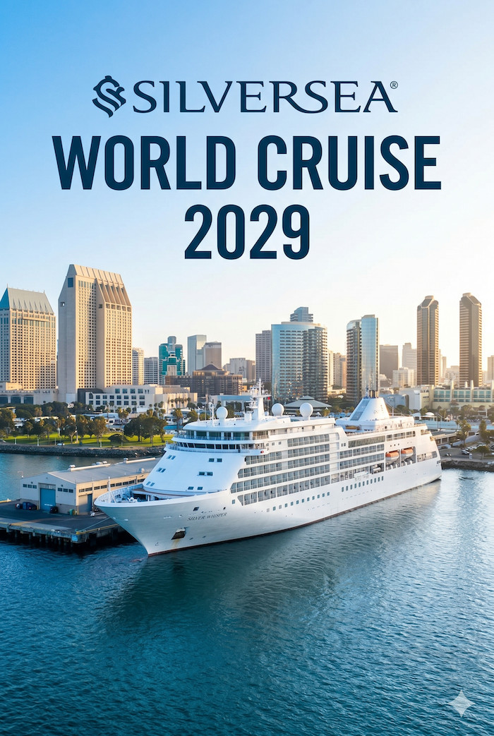 The 125 Day Silversea World Cruise 2029 A Pacific Awakening: Complete Guide to Fiji, Japan, Tasmania and Beyond