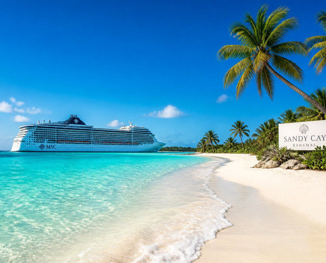 MSC Cruises Sandy Cay: New Bahamas Private Island in 2028