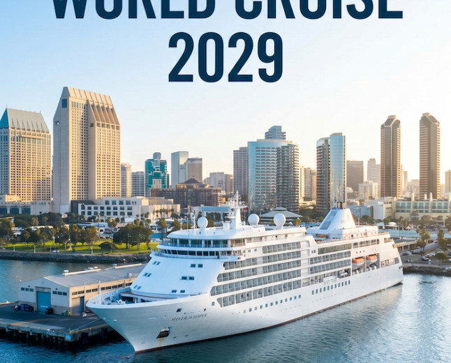 The 125 Day Silversea World Cruise 2029 A Pacific Awakening: Complete Guide to Fiji, Japan, Tasmania and Beyond