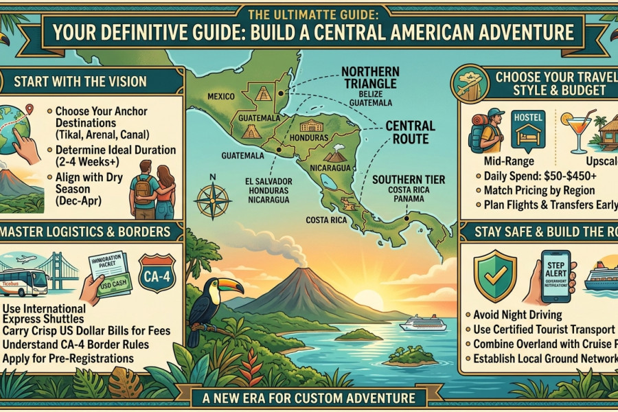 How to Build a Custom Multi-Country Itinerary for Central America