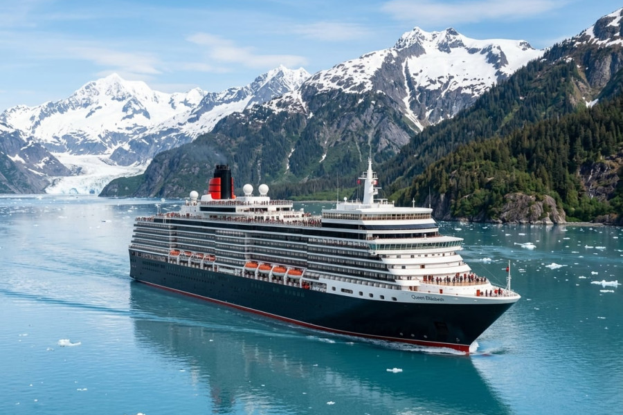 Cunard's Queen Elizabeth Launches Final Alaska Summer Season