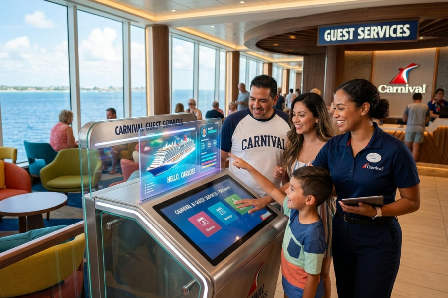 How Carnival Cruise Line Uses AI to Transform Cruising